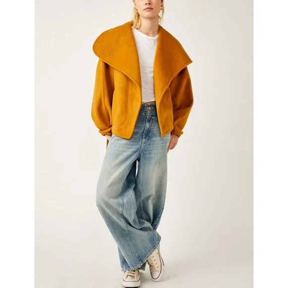 🎉LAST CHANCE🎉 FREE PEOPLE Mina Jacket / Narcissus - Picture 5 of 6